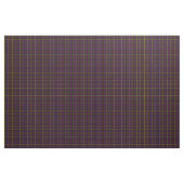 Tissu Plaid jaune noir pourpre chaud foncé print2 de (Yard)