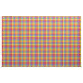 Tissu Plaid juteux d'arc-en-ciel (Yard)