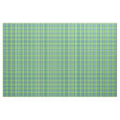 Tissu Plaid Lime vert, turquoise et bleu (Yard)