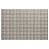 Tissu Plaid Marron Ocre Contemporain (Yard)