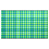 Tissu Plaid moderne de la moitié du siècle - vert et (Yard)