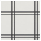 Tissu Plaid noir et blanc (Fermer)