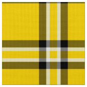 Tissu Plaid noir et jaune (Fermer)