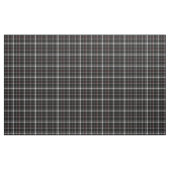 Tissu plaid noir et rouge (Yard)