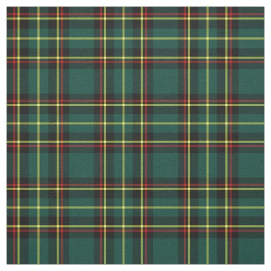 Tissu Plaid noir et vert foncé (Échantillon)