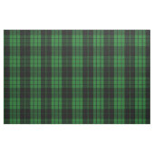 Tissu Plaid noir multi foncé de rayure de vert d'herbe (Fat Quarter)