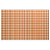 Tissu Plaid orange (Yard)