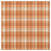 Tissu Plaid orange (Échantillon)