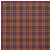 Tissu Plaid pourpre de citrouille d'automne/noir orange (Échantillon)