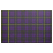 Tissu Plaid pourpre de prune et noir foncé (Fat Quarter)