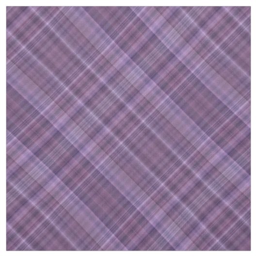 Tissu Plaid pourpre mou (Échantillon)