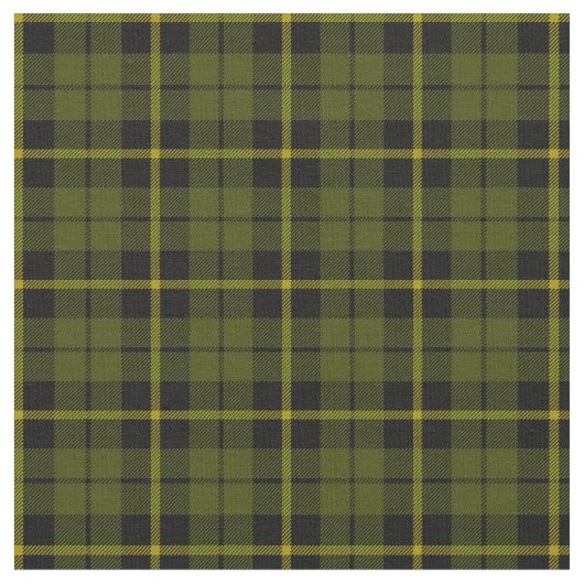 Tissu plaid print2 de rayure de jaune de vert d'armée (Fermer)