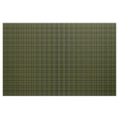 Tissu plaid print2 de rayure de jaune de vert d'armée (Fat Quarter)