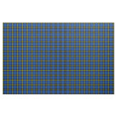 Tissu Plaid profond lumineux print2 de bande de jaune de (Fat Quarter)