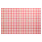 Tissu Plaid rouge (Yard)