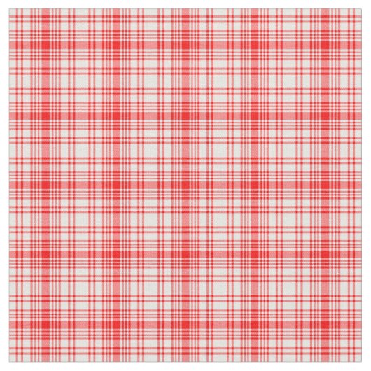Tissu Plaid rouge (Fermer)