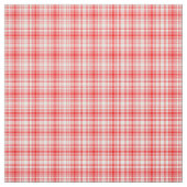 Tissu Plaid rouge (Échantillon)