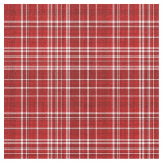Tissu plaid-rouge et blanc 03 (Fermer)