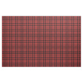 Tissu Plaid rouge et noir (Fat Quarter)