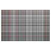 Tissu Plaid rouge, gris et turquoise (Fat Quarter)