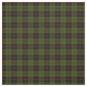 Tissu plaid rouge print2 de rayure de vert d'armée (Échantillon)
