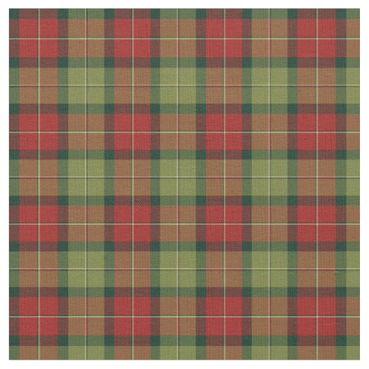 Tissu Plaid rustique de Noël (Fermer)