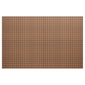 Tissu Plaid rustique orange et Brown (Yard)