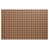 Tissu Plaid rustique orange et Brown (Fat Quarter)