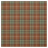 Tissu Plaid rustique rouge et vert (Échantillon)