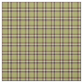 Tissu Plaid rustique vert clair et pourpre (Échantillon)
