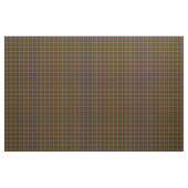 Tissu Plaid rustique vert-foncé et orange (Yard)