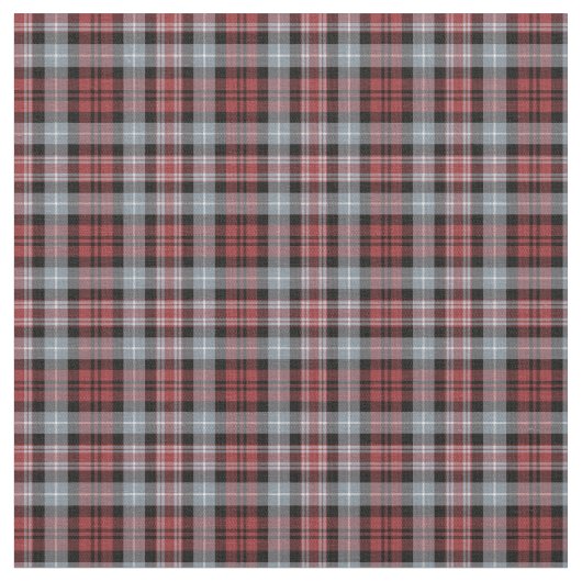 Tissu Plaid sportif Crimson, noir et gris (Fermer)