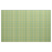 Tissu Plaid sportif d'or vert clair et jaune (Yard)