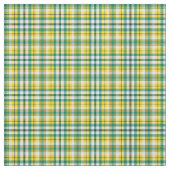 Tissu Plaid sportif d'or vert clair et jaune (Échantillon)