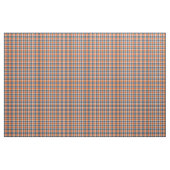 Tissu Plaid sportif orange et bleu (Yard)