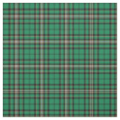 Tissu Plaid sportif vert et noir (Échantillon)