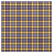 Tissu Plaid sportif violet et jaune or (Échantillon)