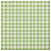 Tissu Plaid vert clair de guingan (Échantillon)