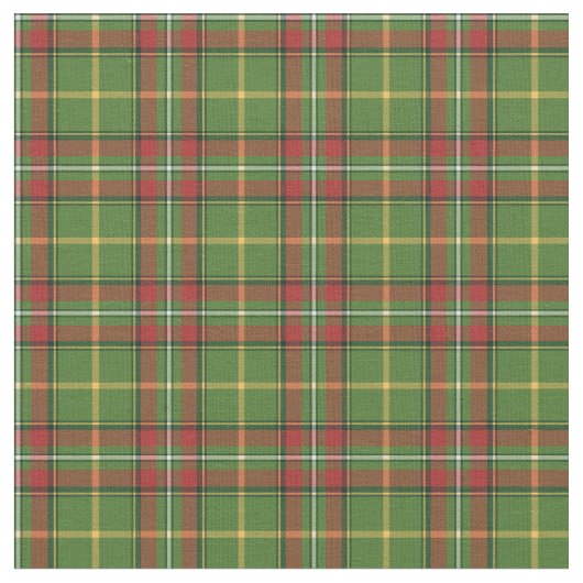 Tissu Plaid vert de Noël (Fermer)
