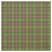 Tissu Plaid vert de Noël (Échantillon)