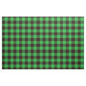 Tissu Plaid Vert Et Noir (Fat Quarter)