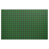 Tissu Plaid vert noir vert clair print2 de rayure (Fat Quarter)