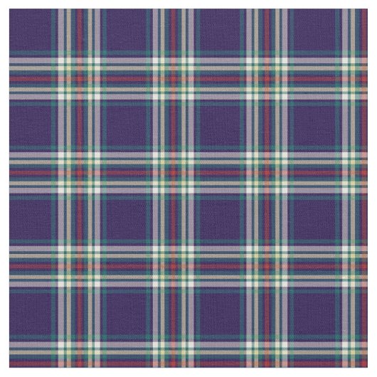 Tissu Plaid Vintage bleu foncé (Fermer)