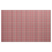 Tissu Plaid vintage rouge de Noël (Yard)