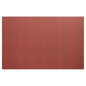 Tissu Plaid vintage rouge, noir, et d'or (Yard)