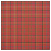 Tissu Plaid vintage rouge, noir, et d'or (Échantillon)