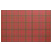 Tissu Plaid vintage rouge, noir, et d'or (Fat Quarter)