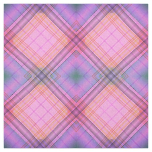 Tissu Plaid Violet (Échantillon)