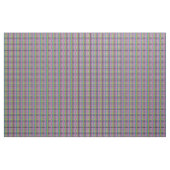 Tissu Plaid violet et vert (Fat Quarter)