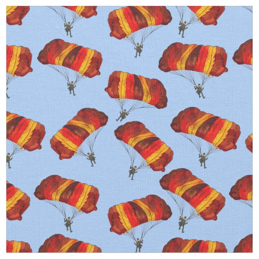 Tissu Plaisir Skydiving (Fermer)